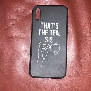 that’s the tea sis iphone x case